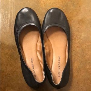 NWOT Lucky Brand Ballet Flats in black 8